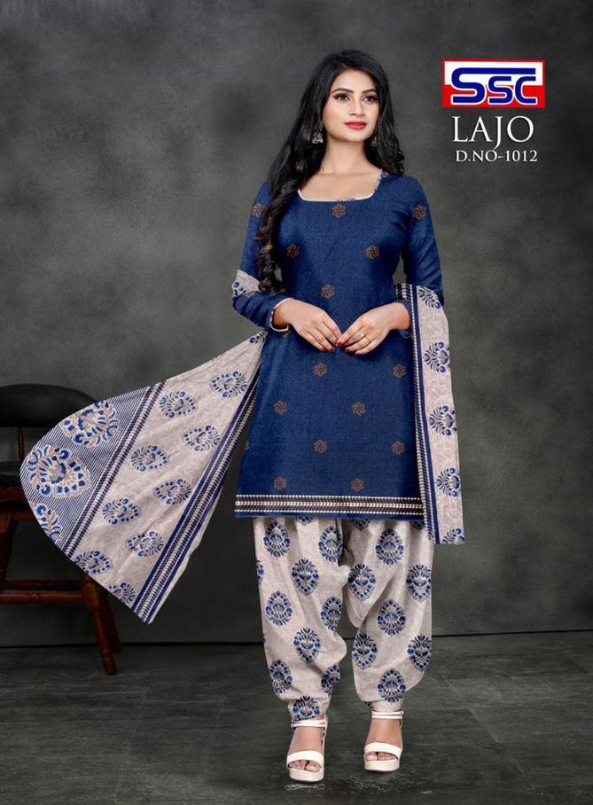 Ssc Lajo 33 American Printed Regular Wear Dress material Catalog
